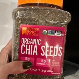 Better Body Foods Organic Chia Seeds